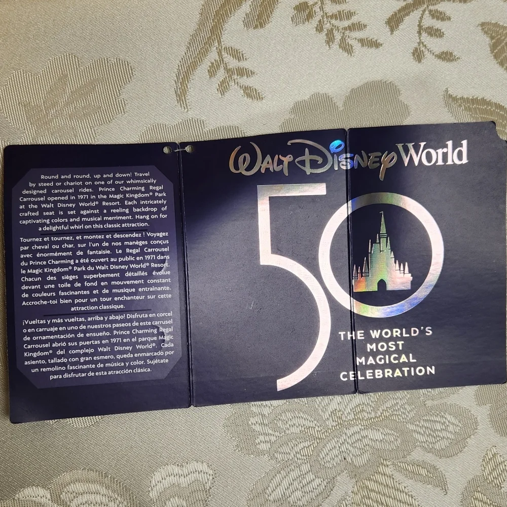Disney parks 50th Mickey Mouse the main attraction Prince Charming regal